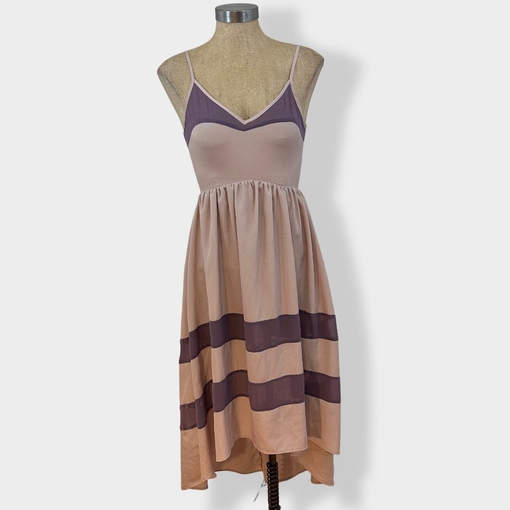 RORY Beca by Forever‎ 21 Purple Hi Low Dress S